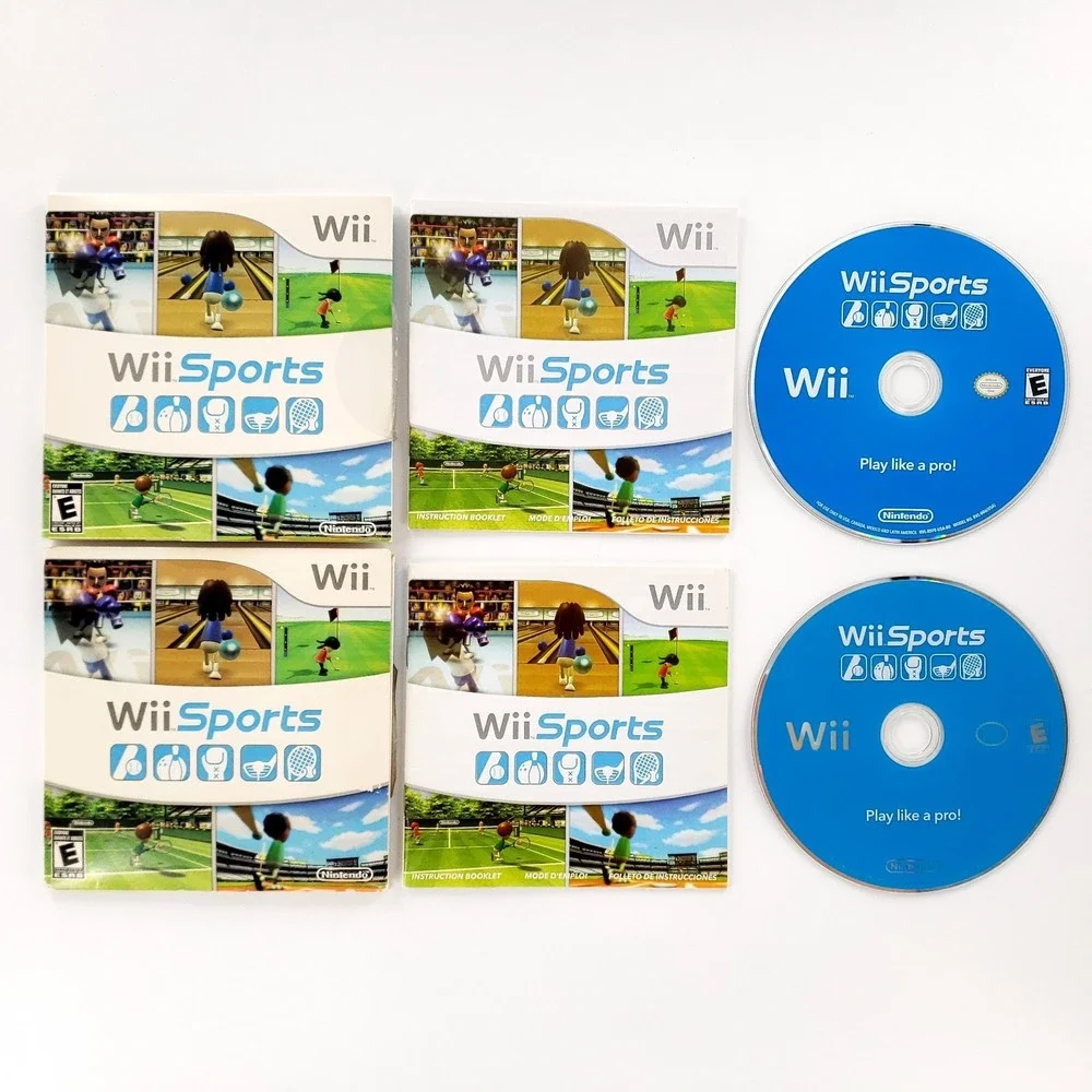 Wii Sports Nintendo Wii Lot Of 2 Complete Tested & Works